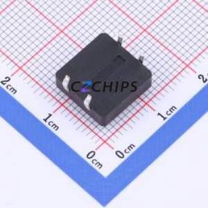 TSF001A05026A Tactile Switch DIP-4P,12x12mm Switch Round Button 2.6N Through Hole 12mm - Product Image 2