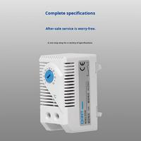 Thermostat automatique NTK1 pour armoire électrique – Contrôleur de température à température constante pour boîtier de distribution, ventilateur, chauffage et refroidissement