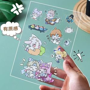 สติกเกอร์การ์ตูนลายความรักน่ารัก กันน้ำ PVC แบบด้าน ใสสองด้าน กาวลอกออกได้ สำหรับตกแต่งสมุดบันทึก DIY - Product Image 4