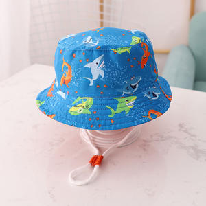Sombrero de verano con protección UV para bebé, <span class=keywords><strong>gorra</strong></span> de protección UV con dibujos animados - Product Image 4