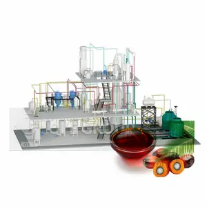 Small fractionation machine for palm oils refined palm oil fractionation machine plant with low cost in Indonesia