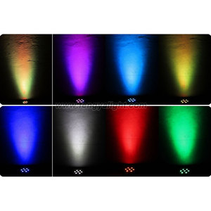 RGBW Quad màu <span class=keywords><strong>7x10w</strong></span> <span class=keywords><strong>LED</strong></span> phẳng <span class=keywords><strong>Par</strong></span> có thể ánh sáng sân khấu - Product Image 5