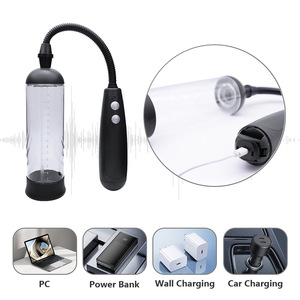 Penis-Trainer Vergrößerungspumpe Wasserdichte Manuelle Vakuum-Penispumpe für Männer Sexspielzeug Umweltfreundlich Ohne Nebenwirkungen - Product Image 2