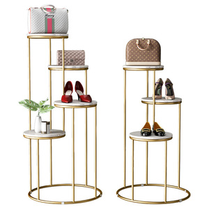 Display <b>Shelves</b> in the Clothing Store showcase windows Shoe and Bag Display Racks Island Cabinets Height-<b>adjustable</b> Workstations - Product Image 1