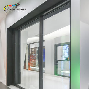 ระบบหน้าต่างอลูมิเนียมแบบพาโนรามา ยก-เลื่อน รุ่นใหม่ กระจกสองชั้น สำหรับสำนักงาน อาคารพาณิชย์ บ้านพักตากอากาศ และห้องครัว - Product Image 4