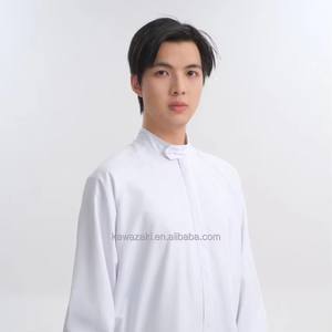 Mono DE TRABAJO Unisex blanco de grado alimenticio cómodo antiestático transpirable protección cobertura completa alta ventilación 100% - Product Image 1