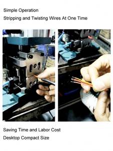 Machine à éplucher pneumatique 3F machine à dénuder plusieurs fils - Product Image 3