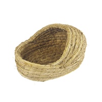 Nid d'herbe pour lapin en yourte, confortable, maison de cochon d'inde, lit de lapin, jouets à mâcher, tunnels, hamster, nouveauté
