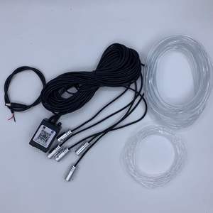 Luz LED de Esquina para Automóvil con Control por Aplicación, 5-12V, Tira de Fibra Óptica de Neón, Lámparas Decorativas Ambientales, Garantía de 3 Meses, Hecho en China - Product Image 3