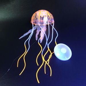 Decoración de Acuario Marino, medusas para decoraciones de Acuario, Accesorios luminosos, plantas acuáticas para acuarios naturales y peceras - Product Image 5
