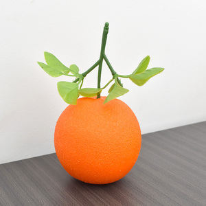 Naranja de juguete Gannan Navel, fruta artificial grande para espectáculos, enseñanza, Navidad y Acción de Gracias - Product Image 2