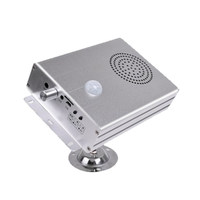 Sonnette vocale avec détection infrarouge, télécommande, audio USB, boîtier en alliage d'aluminium – Dispositif de rappel personnalisé enregistrable