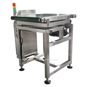 Báscula de control de peso automática Jingliang de acero inoxidable con cinta transportadora para bolsas de polvo y cajas grandes, IP67, 1g-30kg, precisión de 0.1g - Product Image 3