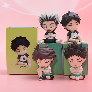 ฟิกเกอร์โทบิโอะ คาเกยามะ ชุด 4 ตัว = 1 ชุด พร้อมกล่อง ซูกาวาระ โคชิ ของตกแต่งโต๊ะทำงาน สำหรับตู้คีบตุ๊กตา ขนาด H5.5-6 ซม. - Product Image 2