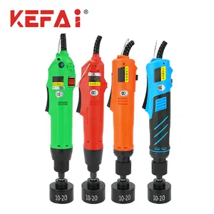 KEFAI Petites machines de bouchage à vis pour bouteilles en plastique Machine électrique portable de fermeture des bouchons de bouteilles