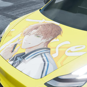CARKOO Itasha diseño coche capó decoración pegatinas vehículo calcomanía JDM tema diseño coche vinilo pegatina para capó <span class=keywords><strong>de</strong></span> coche - Product Image 4
