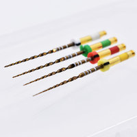 Limas Dentales Rotatorias Wave One Gold, Limas V One Golden, Activación por Calor Niti, Endodoncia Flexible, Uso Dental para Conducto Radicular