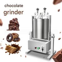 Petite machine électrique commerciale pour moudre le chocolat, faire fondre la poudre de cacao et broyer les billes de chocolat