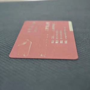 Come richiesta del cliente su misura nero biglietto da visita di metallo - Product Image 6