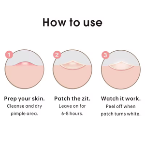 Patchs pour boutons en forme d'étoile autocollant miracle transparent pour l'acné label privé patch pour boutons d'acné hydrocolloïde pour la peau - Product Image 5