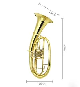 Wholesale three flat keys in B flat tenor four flat keys on bass saxophone