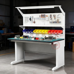 Mesa de Trabajo Antiestática Personalizada para Reparación de Celulares, Estación de Trabajo con Cajones, Banco de Trabajo Electrónico Antiestático - Product Image 4
