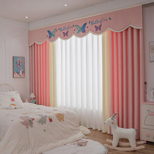 Moderno semplice <span class=keywords><strong>tende</strong></span> <span class=keywords><strong>oscuranti</strong></span> per camera da letto soggiorno protezione antivento tipo uncino balcone tessuto tecnica semplice nero - Product Image 1