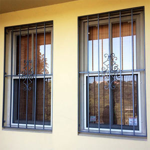 <span class=keywords><strong>Parrilla</strong></span> de ventana de metal de seguridad moderna <span class=keywords><strong>Parrilla</strong></span> de ventana de hierro forjado para casa - Product Image 2