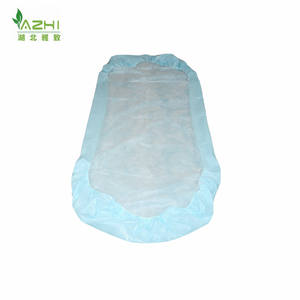 使い捨てスパ用ベッドカバー ストレッチャーシート 使い捨て患者用ベッドシート 不織布 SBPP/PP/PP+PEコーティング/SMS不織布ベッドシート - Product Image 3