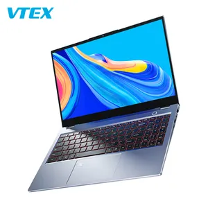 Vtex Laptop I5 I7 Baru Dijual Murah Generasi 11 1920*1080 Layar Ips Keyboard Laptop Lampu Belakang Laptop 5000Mah 15.6 Inci