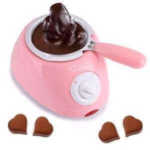 Chocolate Melting Warming Fondue Set Electric <strong>Choco</strong> Melt / Warmer Machine Set W/ Keep Warm <strong>Dipping</strong> - Product Image 2