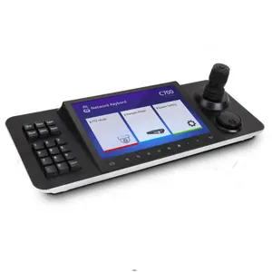 Factory Price 10.1 Inch Touch Screen Joystick Keyboard Controller With Decoding Function Support Real Time Display