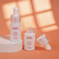 Flacons compte-gouttes en verre mat personnalisables avec logo, 5/10/15 ml, anti-fuite, pour sérum, pipette, cosmétiques, huile essentielle, conteneur pour huile capillaire, compte-gouttes pour les yeux