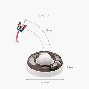 Farfalla orbitale all'ingrosso giocattolo per animali domestici nuovo stile gioca giocattoli per gatti elettronici - Product Image 5
