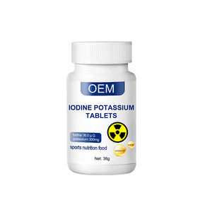 Tabletas Universales de Yoduro de Potasio para Hombres <span class=keywords><strong>y</strong></span> Mujeres para Prevenir <span class=keywords><strong>la</strong></span> Radiación <span class=keywords><strong>Nuclear</strong></span> <span class=keywords><strong>y</strong></span> Complementar <span class=keywords><strong>el</strong></span> Yoduro de Potasio - Product Image 1