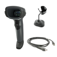 Lecteur de codes-barres 2D filaire USB Z-ebra DS4608, lecteur de codes 1D 2D QR pour la vente au détail, la bibliothèque, le magasin, le supermarché, le système POS