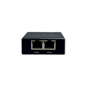 10/100 Мбит/с 1x2 RJ45 гигабит Ethernet LAN разветвитель с поддержкой <span class=keywords><strong>POE</strong></span> VLAN сетевой адаптер конвертер - Product Image 3