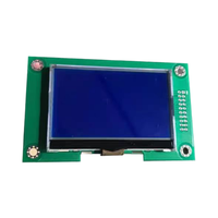 TN personnalisé 6 chiffres 7 segments écran LCD fond noir texte blanc affichage industriel Instrument Segment Code noir blanc
