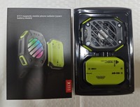Refroidisseur de téléphone X111 magnétique sans fil en alliage ABS à semi-conducteurs pour gaming, périphérique de refroidissement personnalisable avec logo, vente en gros