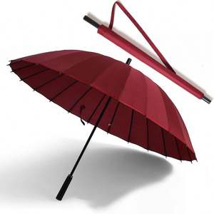 Paraguas de Golf Grandes, Rectos, Automáticos, de Pongee, Resistentes al Viento, con Logotipo Personalizado, Económicos, para Exteriores - Product Image 6