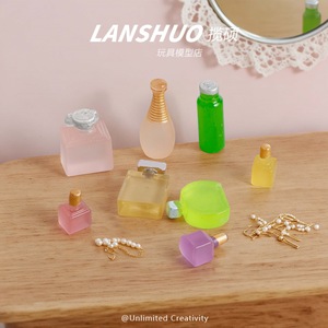 Accesorios de Resina para Cosméticos en Miniatura Lanshuo, Joyería DIY para Decoración de Casas de Muñecas, Unisex, 8-13 Años - Product Image 1