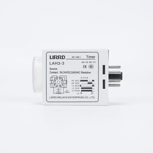 AH3-3 बिजली टाइमर रिले देरी 220V एसी 10/30/60S समय रेंज 8 टर्मिनलों - Product Image 2