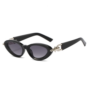 Gafas de Sol Unisex BSM 2025, Diseño Ojo de Gato, Metálicas, Geométricas, Protección UV400, para Uso en Exteriores y Viajes Internacionales - Product Image 2