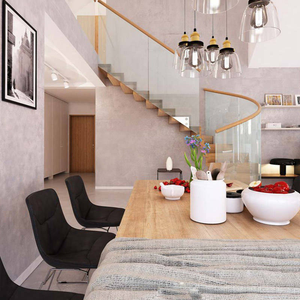 Villas de lujo de diseño contemporáneo elegante casa prefabricada de acero ligero - Product Image 5