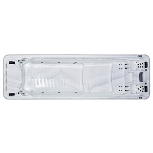 BG-6623 chinois bon marché extérieur acrylique Spa Design moderne piscine sans fin avec Machine d'entraînement de massage et fonction de tourbillon - Product Image 5