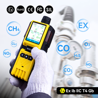 Détecteur de fuite de gaz d'oxygène O2 Bosean, détecteur de dioxyde de soufre, analyseur de gaz de combustion H2 avec pompe