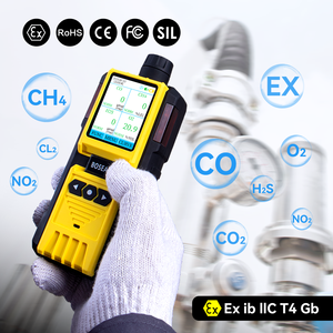 Détecteur de fuite de gaz d'oxygène O2 Bosean, détecteur de dioxyde de soufre, analyseur de gaz de combustion H2 avec pompe - Product Image 1