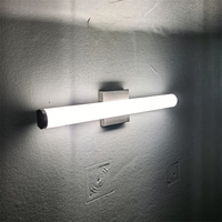 Lampes de vanité Salle de bain moderne Vanité LED Barre de lumière décorative Rectangulaire Montage mural Hôtel Vanité Miroir Lumière 5CCT 120V