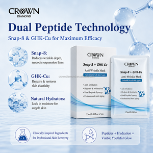 Masque facial anti-rides au cuivre <span class=keywords><strong>Snap</strong></span> 8 Ghk <span class=keywords><strong>Cu</strong></span>, peptide de cuivre, hydratation intense, raffermissant, éclaircissant, réparateur, OEM - Product Image 4