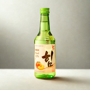Boisson de soju coréenne avec un bon choix saveur de pêche pour les accords alimentaires fabricant vietnamien emballage de bouteilles motif de liqueur alcoolisée - Product Image 1
